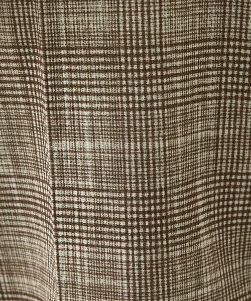 ABAHOUSE（アバハウス）の「【セットアップ対応】チェック柄 ライトポンチ イージースラックス / ストレッチ 手洗い可 ON/OFF兼用（スラックス・メンズ・グレイッシュベージュ/ダークネイビー/ベージュ・44/46/48/50）」の6枚目の写真