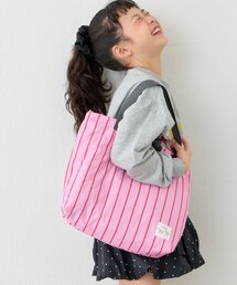 CIAOPANIC TYPY | 【KIDS】【新生活・入学準備】洗えるストライプ柄レッスンBAG(ユニセックス)(トートバッグ)