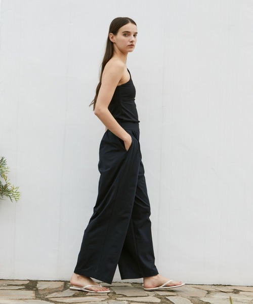 Julier Yoga and Relax（ジュリエヨガアンドリラックス）の「Julier YOGA FITアシメミドルトップス（その他トップス・レディース・ブラック/グレー/ブルー/ホワイト・1/0）」の11枚目の写真