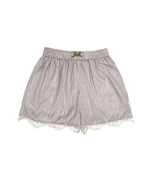 145OFFICE（145オフィス）の「lace boxer shorts-pink（その他パンツ）」