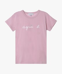 agnes b. | キッズ ロゴ ハート プリント コットン 半袖 Tシャツ "Pirate"(Tシャツ/カットソー)