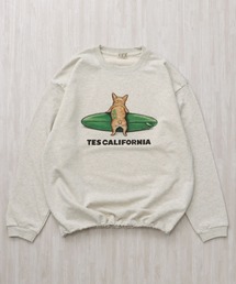 The Endless Summer | 【WEB / FLAG SHOP限定】4COLOR BUHI 裾ドローコード BIG SWEAT /オーバーサイズ・ビッグシルエット・クルーネック(スウェット)