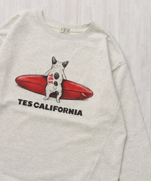 The Endless Summer（エンドレスサマー）の「【WEB / FLAG SHOP限定】4COLOR BUHI 裾ドローコード BIG SWEAT /オーバーサイズ・ビッグシルエット・クルーネック（スウェット・メンズ・ネイビー/ブラウン/ホワイト/ブラック・FREE/LARGE/MEDIUM）」の20枚目の写真