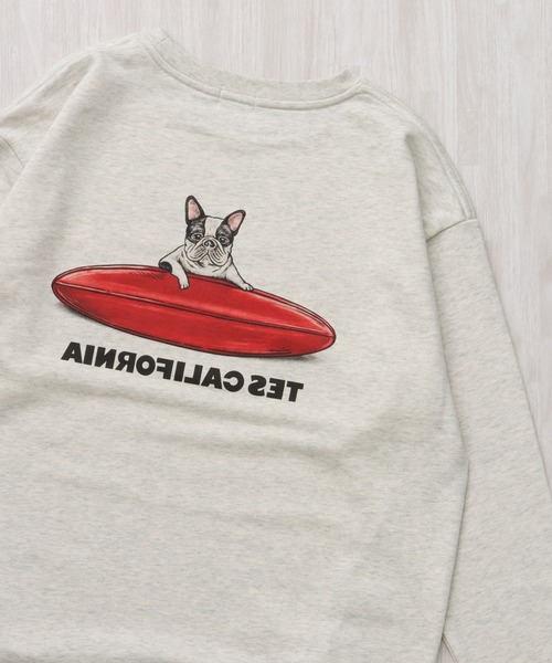 The Endless Summer（エンドレスサマー）の「【WEB / FLAG SHOP限定】4COLOR BUHI 裾ドローコード BIG SWEAT /オーバーサイズ・ビッグシルエット・クルーネック（スウェット・メンズ・ネイビー/ブラウン/ホワイト/ブラック・FREE/LARGE/MEDIUM）」の21枚目の写真