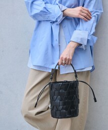 UNITED ARROWS | パネル メッシュ バケットバッグ(ショルダーバッグ)