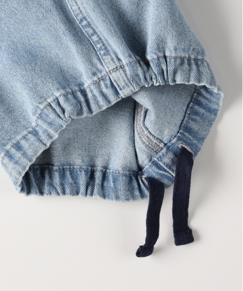 BACK NUMBER（バックナンバー）の「【BACK NUMBER】デニムカーゴパンツ (ミリタリースタイル / リラックスシルエット / アクティブデザイン)（デニムパンツ・メンズ・ライトインディゴブルー/ダークインディゴブルー/ブラック・S/M/L/XL）」の22枚目の写真