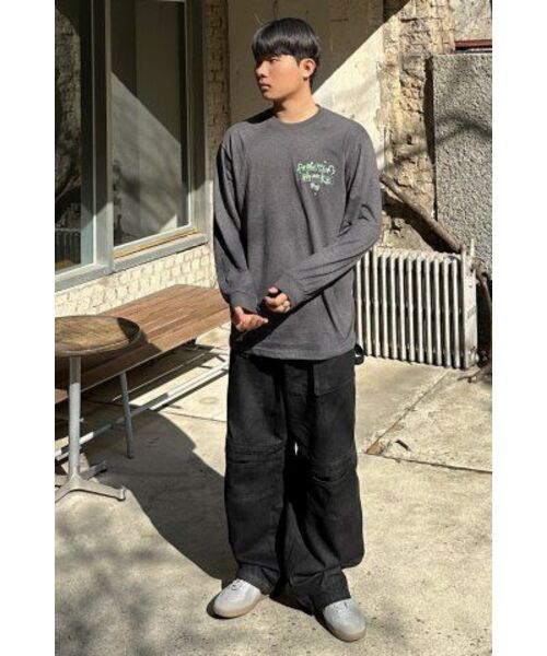 Big Unionの「UNBALANCE FATIGUE PANTS (DENIM) / BLACK DENIM(デニムパンツ・レディース・その他・LARGE/MEDIUM/SMALL)」の9枚目の写真