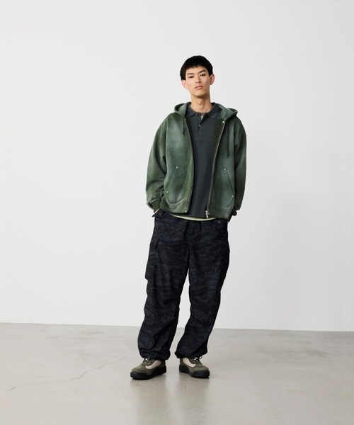 BEAMS（ビームス）の「M65 メッシュ カーゴパンツ（カーゴパンツ・メンズ・グリーン系カモフラージュ/ブラック系その他・S/M/L/XL）」の3枚目の写真
