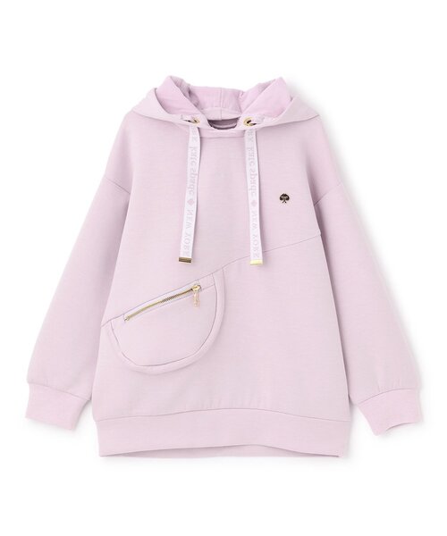 kate spade new york kids（ケイトスペードニューヨーク）の「オーバーサイズフーディ（パーカー・キッズ・ライラック/アイボリー/エメラルド・130cm/150cm/140cm/120cm/160cm）」の3枚目の写真