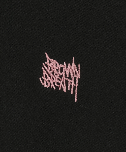 BROWNBREATH（ブラウンブレス）の「W TAG CROP HOODIE - BLACK（パーカー・レディース・その他・SMALL/MEDIUM）」の5枚目の写真