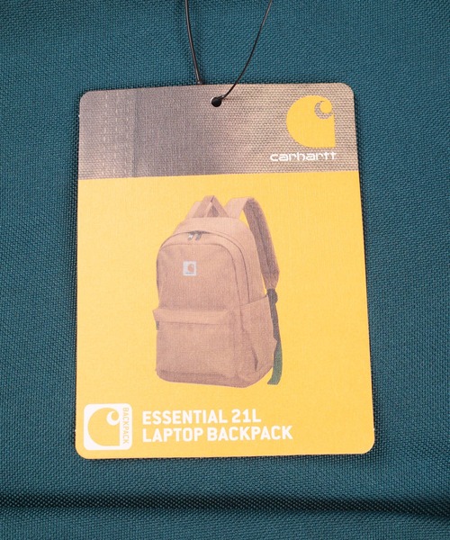 INNOCENT(イノセント)の「【T20】【Carhartt/カーハート】ESSENTIAL 21L LAPTOP BACKPACK(バックパック/リュック・メンズ・グリーン・FREE)」の3枚目の写真
