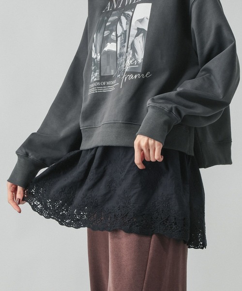 GLOBAL WORK（グローバルワーク）の「レースマルチベルト/ビスチェ/642630（その他トップス・レディース・オフホワイト/ホワイト/ブラック・FREE）」の3枚目の写真