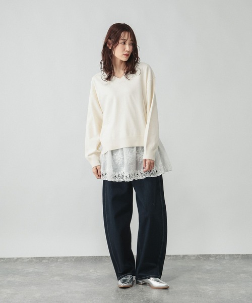 GLOBAL WORK（グローバルワーク）の「レースマルチベルト/ビスチェ/642630（その他トップス・レディース・オフホワイト/ホワイト/ブラック・FREE）」の13枚目の写真