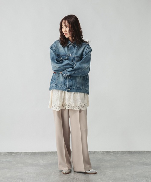 GLOBAL WORK（グローバルワーク）の「レースマルチベルト/ビスチェ/642630（その他トップス・レディース・オフホワイト/ホワイト/ブラック・FREE）」の17枚目の写真