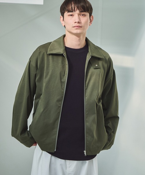 LAKOLE(ラコレ)の「シャツブルゾン / 657612(ブルゾン・メンズ・カーキ/ブラック/ライトグレー・LARGE/MEDIUM)」の1枚目の写真