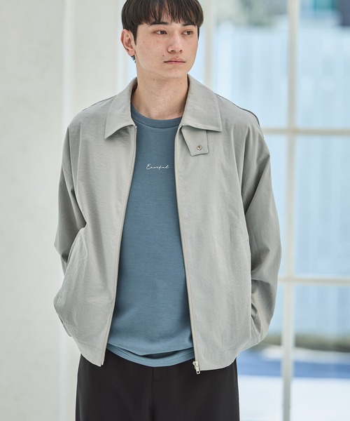 LAKOLE(ラコレ)の「シャツブルゾン / 657612(ブルゾン・メンズ・カーキ/ブラック/ライトグレー・LARGE/MEDIUM)」の3枚目の写真