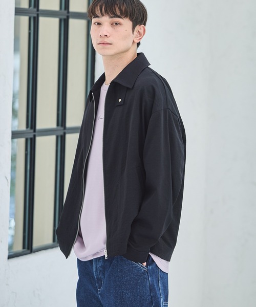 LAKOLE(ラコレ)の「シャツブルゾン / 657612(ブルゾン・メンズ・カーキ/ブラック/ライトグレー・LARGE/MEDIUM)」の2枚目の写真