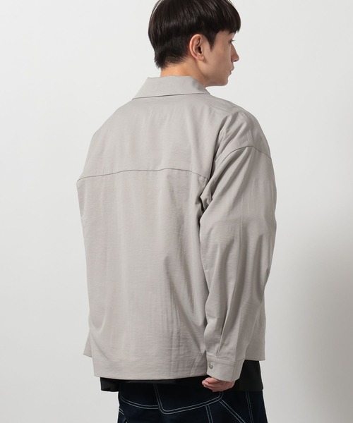 LAKOLE(ラコレ)の「シャツブルゾン / 657612(ブルゾン・メンズ・カーキ/ブラック/ライトグレー・LARGE/MEDIUM)」の8枚目の写真