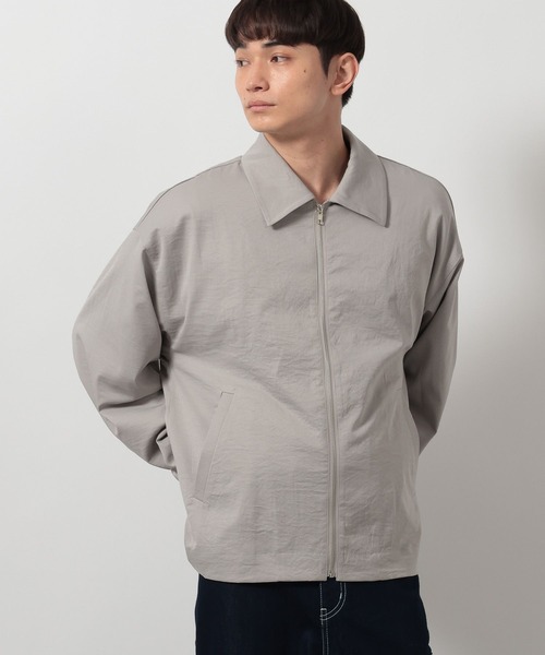 LAKOLE(ラコレ)の「シャツブルゾン / 657612(ブルゾン・メンズ・カーキ/ブラック/ライトグレー・LARGE/MEDIUM)」の9枚目の写真