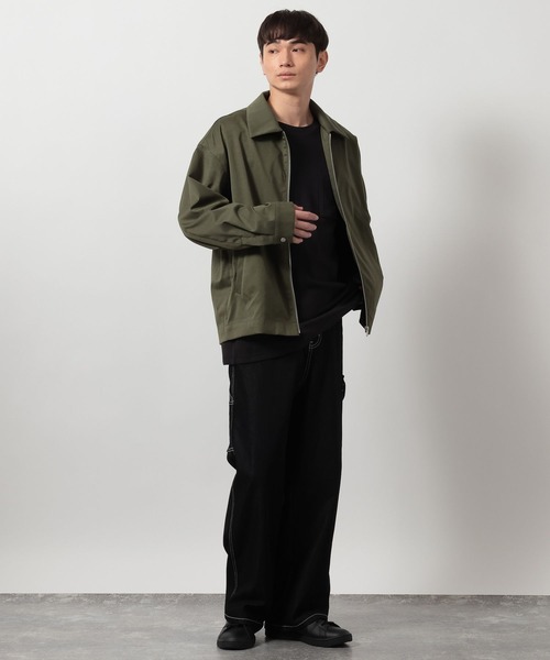 LAKOLE(ラコレ)の「シャツブルゾン / 657612(ブルゾン・メンズ・カーキ/ブラック/ライトグレー・LARGE/MEDIUM)」の11枚目の写真