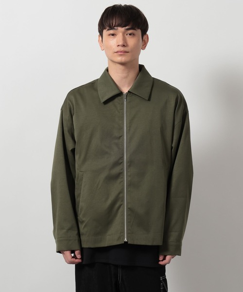 LAKOLE(ラコレ)の「シャツブルゾン / 657612(ブルゾン・メンズ・カーキ/ブラック/ライトグレー・LARGE/MEDIUM)」の15枚目の写真