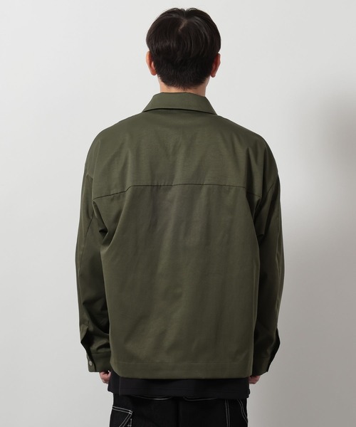 LAKOLE(ラコレ)の「シャツブルゾン / 657612(ブルゾン・メンズ・カーキ/ブラック/ライトグレー・LARGE/MEDIUM)」の17枚目の写真