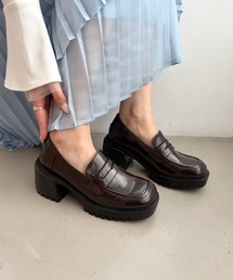 ORiental TRaffic | 厚底 ヒール ローファー /61106(ローファー)