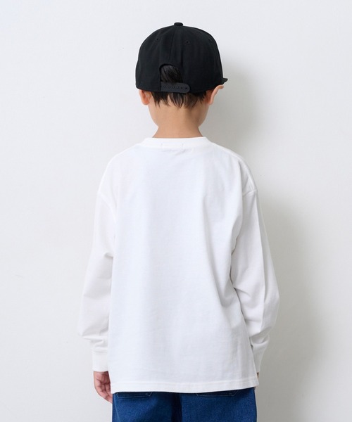 XLARGE KIDS（エクストララージキッズ）の「カモロゴ長袖Tシャツ（Tシャツ/カットソー・キッズ・ホワイト・110cm/100cm）」の2枚目の写真