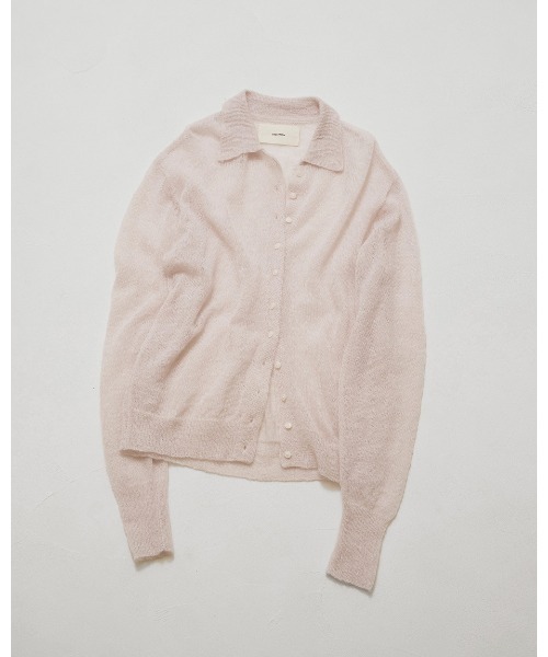 TODAYFUL（トゥデイフル）の「Soft Mohair Cardigan（ニット/セーター・レディース・インディゴブルー/キナリ/ベビーピンク・FREE）」の19枚目の写真