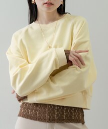 GALLEST | ワイドスリーブカラースウェット(スウェット)