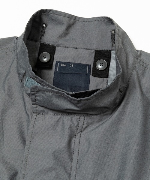 meanswhile(ミーンズワイル)の「MINOTECH Folding Field Parka(モッズコート・メンズ・ブラック/グレー/ブルー系・2(M)/3(L))」の17枚目の写真