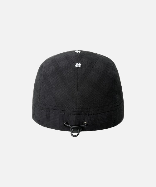 KANGOL(カンゴール)の「KANGOL SEERSUCKER DRAPE 5-PANEL / カンゴール(キャップ・レディース・ブラック/ピンク・L/XL/S/M)」の4枚目の写真
