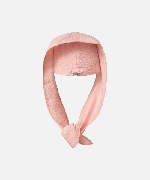 KANGOL(カンゴール)の「KANGOL SEERSUCKER DRAPE 5-PANEL / カンゴール(キャップ・レディース・ブラック/ピンク・L/XL/S/M)」の8枚目の写真