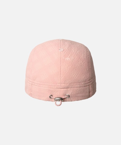 KANGOL(カンゴール)の「KANGOL SEERSUCKER DRAPE 5-PANEL / カンゴール(キャップ・レディース・ブラック/ピンク・L/XL/S/M)」の10枚目の写真
