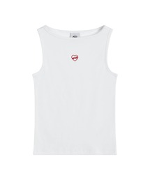 EMIS（イミス）の「(W) BOAT NECK TANK TOP（タンクトップ）」