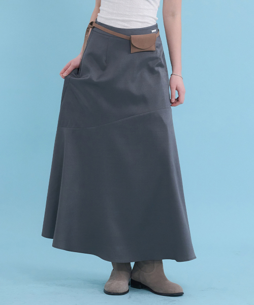 MICANE(ミケーネ)の「ダイナフレアマキシスカート(スカート・レディース・ブラック/チャコールグレー・X-SMALL/SMALL/MEDIUM/LARGE/X-LARGE/XX-LARGE)」の11枚目の写真