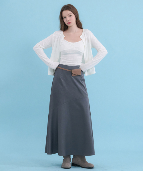 MICANE(ミケーネ)の「ダイナフレアマキシスカート(スカート・レディース・ブラック/チャコールグレー・X-SMALL/SMALL/MEDIUM/LARGE/X-LARGE/XX-LARGE)」の13枚目の写真
