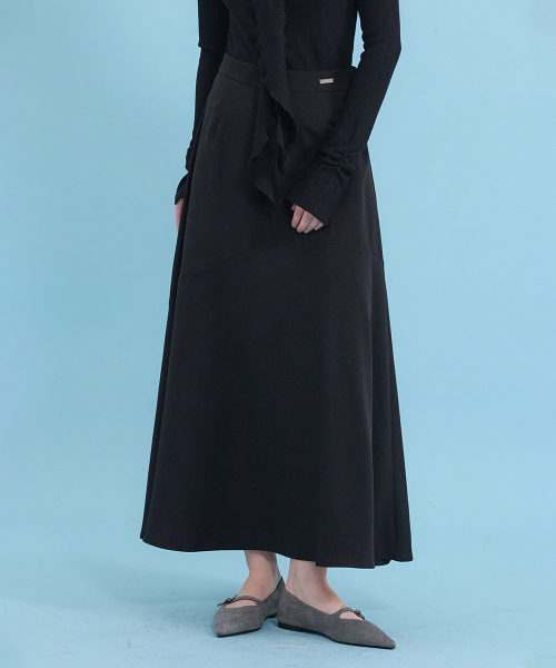 MICANE(ミケーネ)の「ダイナフレアマキシスカート(スカート・レディース・ブラック/チャコールグレー・X-SMALL/SMALL/MEDIUM/LARGE/X-LARGE/XX-LARGE)」の6枚目の写真