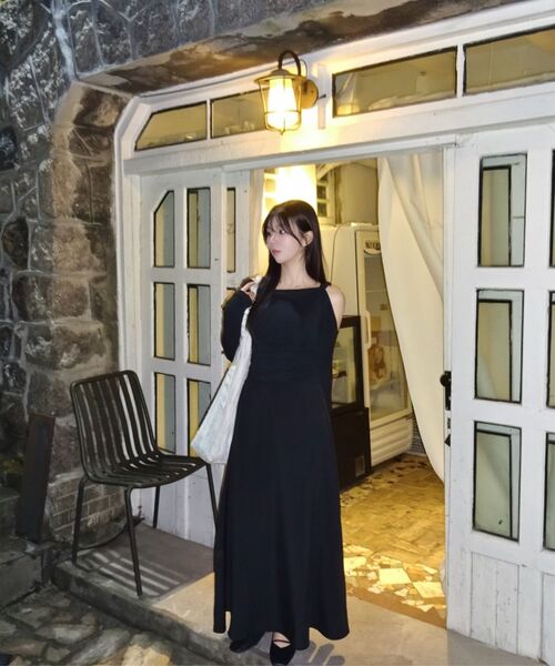 MICANE(ミケーネ)の「ダイナフレアマキシスカート(スカート・レディース・ブラック/チャコールグレー・X-SMALL/SMALL/MEDIUM/LARGE/X-LARGE/XX-LARGE)」の4枚目の写真