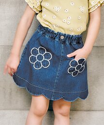 apres les cours | フラワーポケットインパンツ付きスカート(スカート)