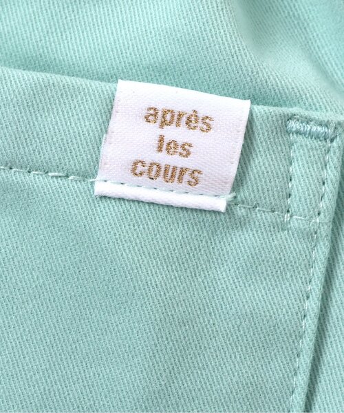 apres les cours（アプレレクール）の「フラワーポケットインパンツ付きスカート_ジュニア対応（スカート・キッズ・ミント/サックスブルー/ブラック・140/120/100/130/110/90/80）」の17枚目の写真
