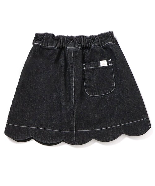apres les cours(アプレレクール)の「フラワーポケットインパンツ付きスカート(スカート・キッズ・ミント/サックスブルー/ブラック・140/120/100/130/110/90/80)」の9枚目の写真