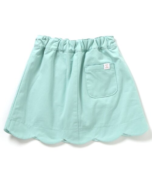 apres les cours(アプレレクール)の「フラワーポケットインパンツ付きスカート(スカート・キッズ・ミント/サックスブルー/ブラック・140/120/100/130/110/90/80)」の8枚目の写真