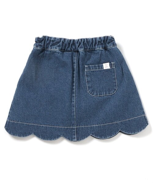 apres les cours(アプレレクール)の「フラワーポケットインパンツ付きスカート(スカート・キッズ・ミント/サックスブルー/ブラック・140/120/100/130/110/90/80)」の7枚目の写真