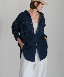 オーバーシャツ」に該当するシャツ/ブラウス（デニム）ファッション