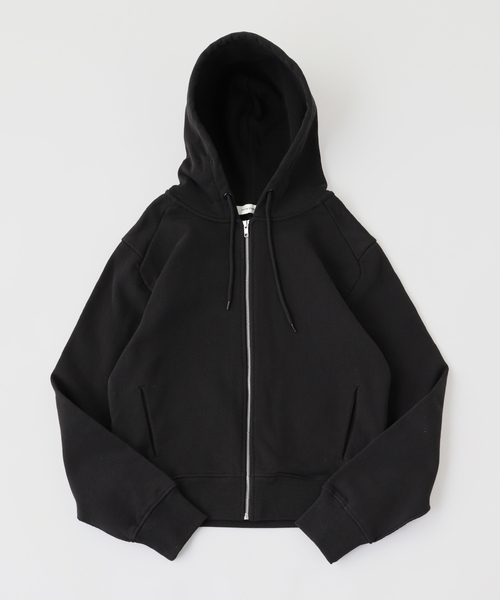 PULP/417EDIFICE(パルプフォーワンセブンエディフィス)の「ENTIRE STUDIOS / エンタイアスタジオ SLIM ZIP UP(パーカー・メンズ・グレー/ブラック系その他/ブラック・X-SMALL/MEDIUM/SMALL)」の1枚目の写真