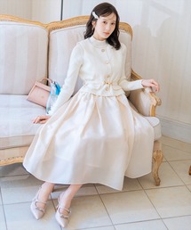 WILLSELECTION（ウィルセレクション）の「ツイードドッキングジレワンピース（ワンピース）」