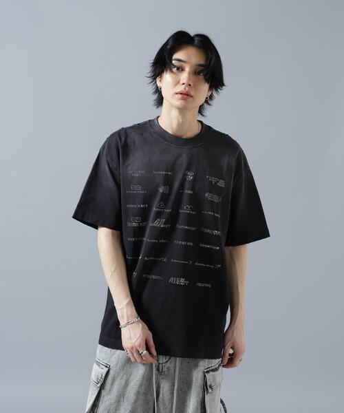 DANKE SCHON(ダンケシェーン)の「【WEB&DEPOT限定】DankeSchon/ダンケシェーン/MULTI LOGO S/S T-SHIRT(Tシャツ/カットソー・レディース・ブラック・S/M/L)」の3枚目の写真
