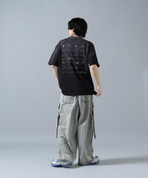 DANKE SCHON(ダンケシェーン)の「【WEB&DEPOT限定】DankeSchon/ダンケシェーン/MULTI LOGO S/S T-SHIRT(Tシャツ/カットソー・レディース・ブラック・S/M/L)」の4枚目の写真