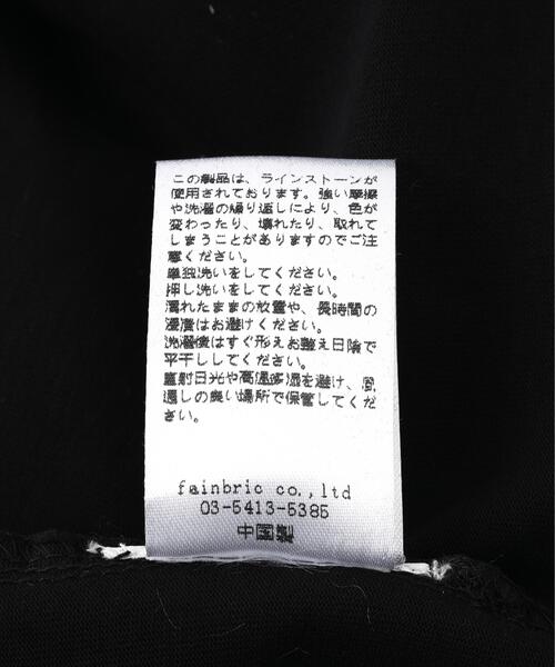 DANKE SCHON(ダンケシェーン)の「【WEB&DEPOT限定】DankeSchon/ダンケシェーン/MULTI LOGO S/S T-SHIRT(Tシャツ/カットソー・レディース・ブラック・S/M/L)」の14枚目の写真